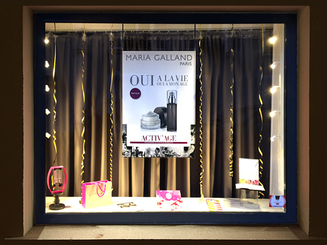Vitrine Institut Maria Galland
