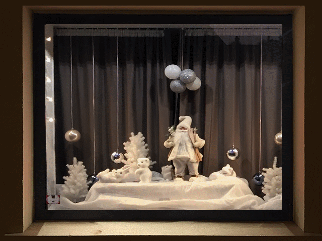 Vitrine de Noël !
